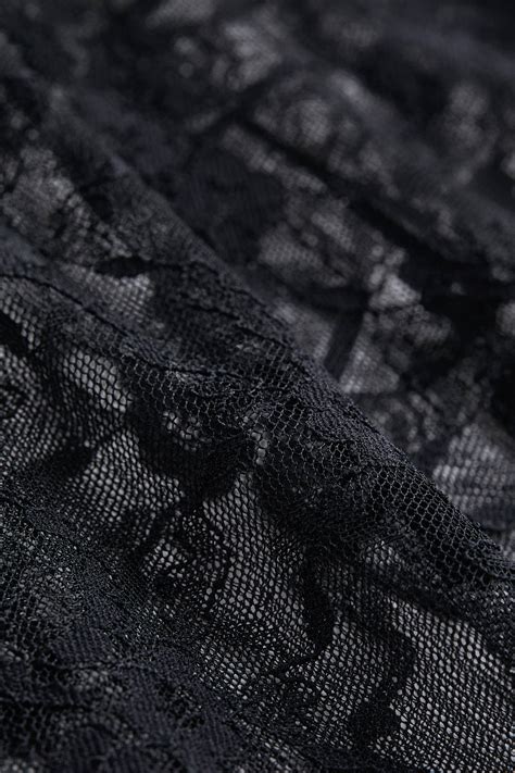 Long-sleeved top - Black - Ladies | H&M IN