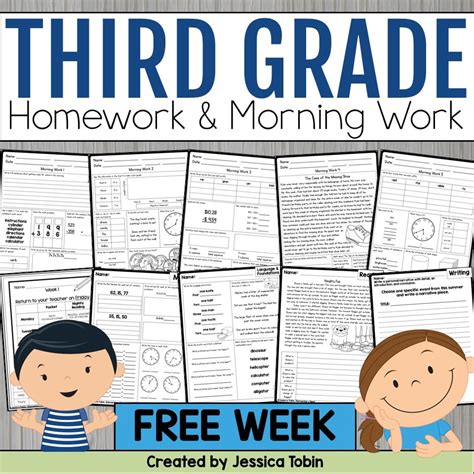 Image result for 3rd Grade Homework
