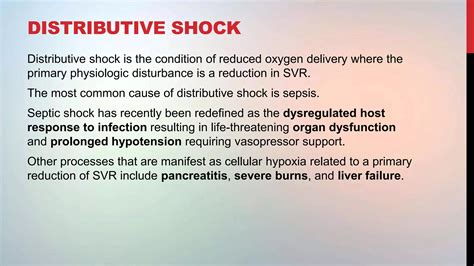 Approach to a patient with shock | PPTX