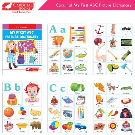 Buy Cardinal My First Alphabet Books Set of 4| Alphabet Picture Book ...
