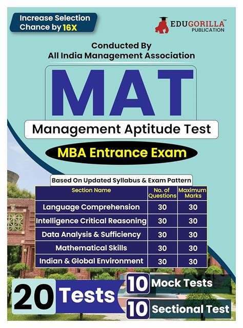 MAT 2024 : Management Aptitude Test (MBA Entrance Exam) - 8 Mock Tests ...