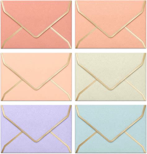 Sobres de invitación, paquete de 60 sobres de 4 x 6 para invitaciones ...