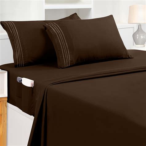 Utopia Bedding Queen Size Sheet Set – 4 Piece Bed Sheets, Soft and Breathable Microfiber, Includes 1 Aesthetic