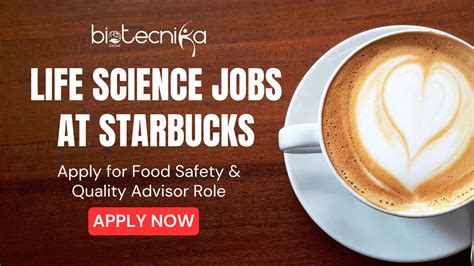 Life Science Jobs at Starbucks – Apply for Food Safety & Quality