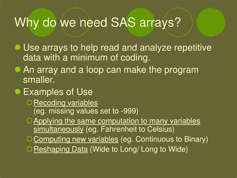 Image result for SAS Multidimensional Array