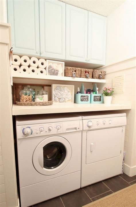 Maximize Your Space With These 12 Small Laundry Room Cabinets Ideas