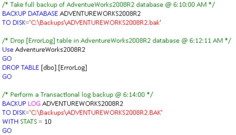 Image result for SQL Server Point in Time SQL Server Restore