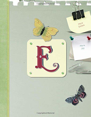 Buy Monogrammed E Dot Grid Bullet Journal (Letter E Monogram Bullet ...