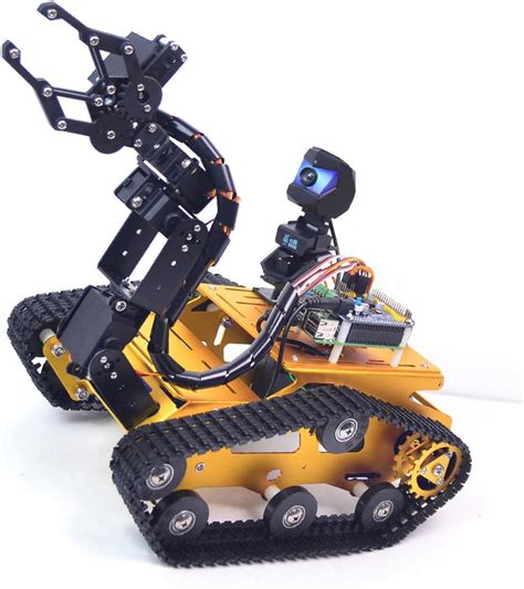 XiaoR Geek Raspberry Pi WiFi Robot Car Kit with HD India | Ubuy