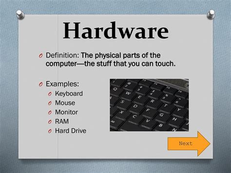 Image result for Computer Hardware Definition