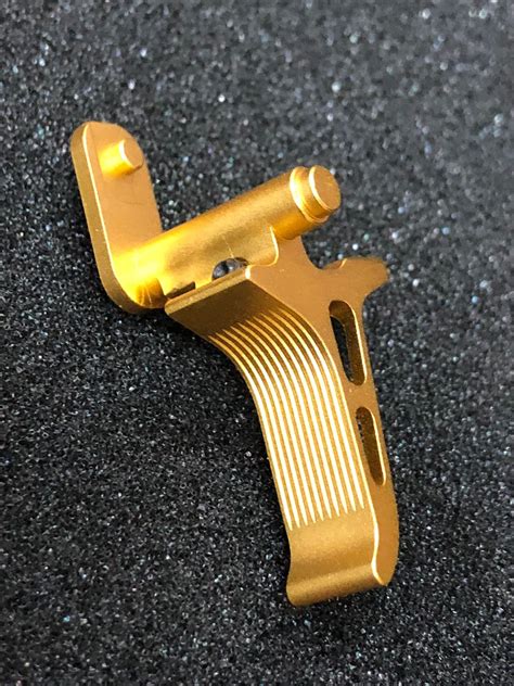 Bomber CNC Aluminum Dual Adjustable Flat Trigger for SIG M17 / M18 / P – Boomarms