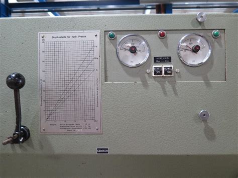 Veneer Press Joos HP 65/1 - fwb-Maschinenhandel GmbH