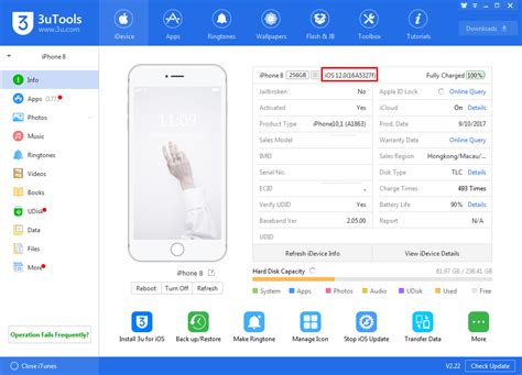 Image result for 3Utools Download iOS 12