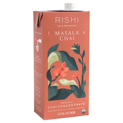 Rishi Masala Chai Organic Chai Tea Concentrate - 32 oz. | Shoreline ...