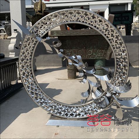 【案例】商业步行街不锈钢雕塑设计定制厂家（图）_雕塑厂家-站酷ZCOOL