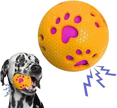 Buy emily pets Squeaky Balls for Dogs, Dog Balls for Small MediumBreed ...