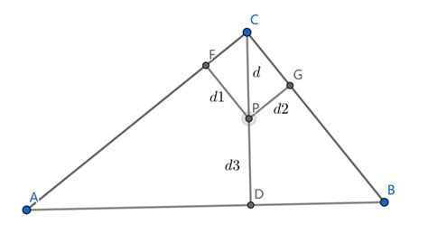 从一道简单的高数题谈起——点到三角形边及顶点的距离问题 - 知乎