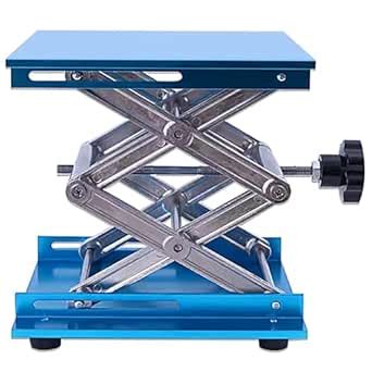 Laboratory Jack Stand, 5.91"x 5.91" inches Aluminum Oxide Alloy Lifting ...