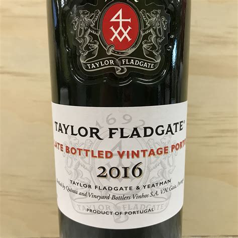 Taylor Fladgate Late Bottled Vintage Port 2016 [fortified 20% abv sweet ...