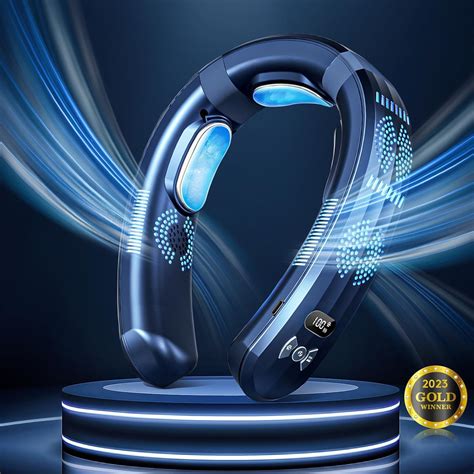 Amazon.com: Neck Air Conditioner Portable Neck Fan 26H Ultra-Long Life ...