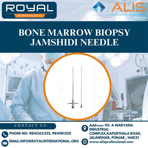 Bone Marrow Biopsy Jamshidi Needle at Best Price in Jalandhar | Royal International