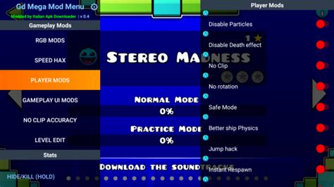 Image result for GD Mod Menu Apk
