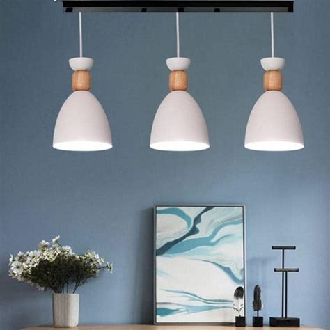 Buy kinis KIN-720 White Modern Cluster Pendant Lights Nordic Linear ...