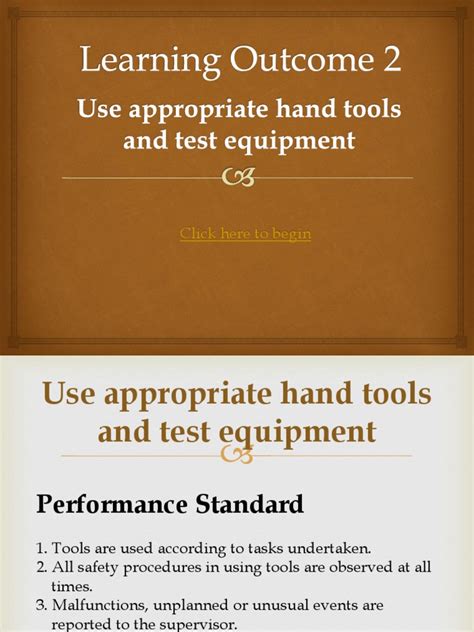 Using Hand Tools and Equipment 的图像结果