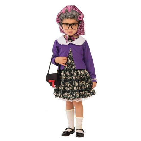 disfraz vieja infantil