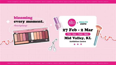 MyBeauty & Cosmetics X Health Expo @ Mid Valley Exhibition Centre MVEC ...