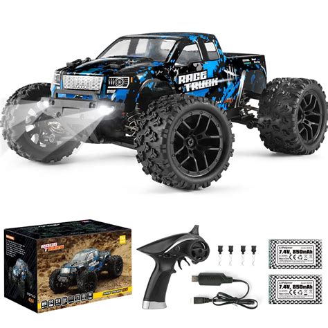 HAIBOXING RC Car 1/18 4x4 Monster Trucks with 36+ km/h High Speed, 2 ...