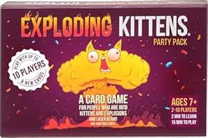 Buy Tickles Exploding Kittens Party, Family and Adult Card Game (Ages ...