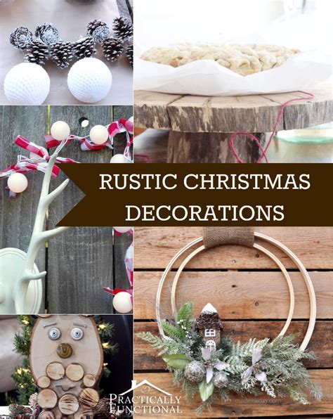 Image result for Rustic Christmas Decorating