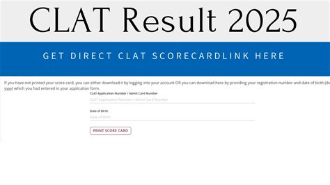CLAT Result 2025 Out, Get CLAT Scorecard Download Link