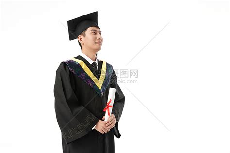 女学生手拿着毕业证书高清图片下载-正版图片501750417-摄图网