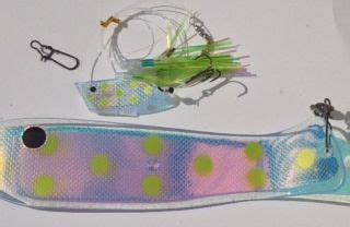 'Spotted Dick UV' Cut-Bait Rig 10" Weiner Combo