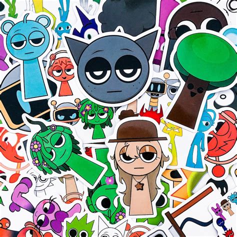 Image result for Sticker Paper Fun Sprunki Stickers