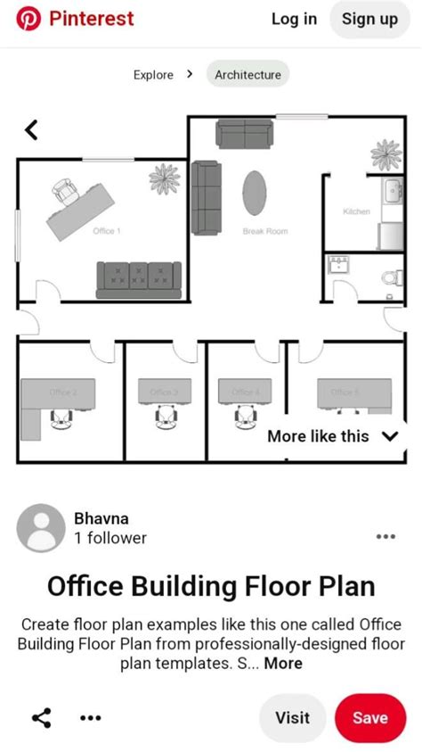 Office Building Floor Plan 的图像结果