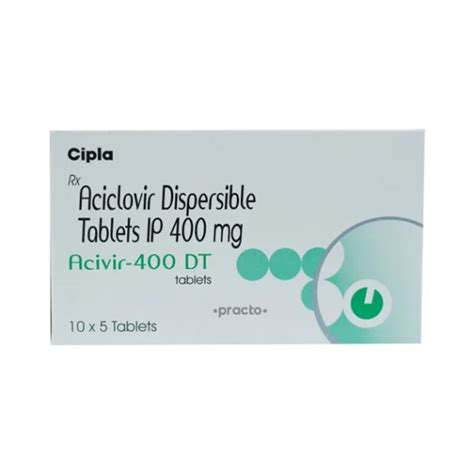 Acivir 400 DT Tablet - Jindal Medical Store