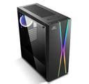 Ant Esports ICE-200TG Mid Tower Gaming Cabinet with RGB Front Panel ...