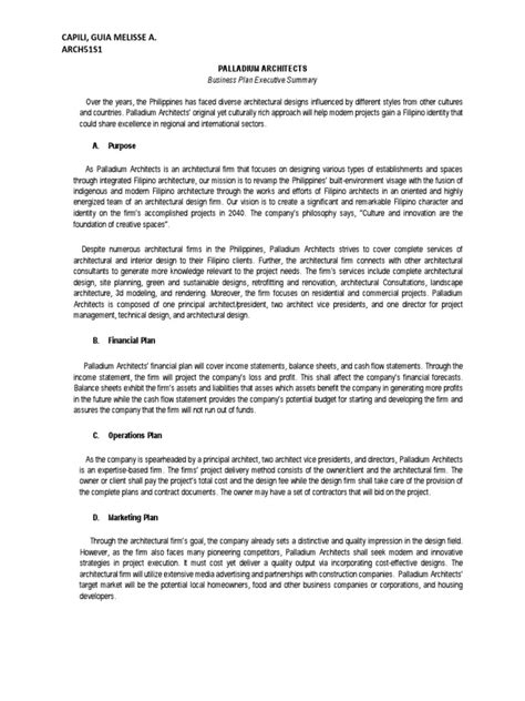 Executive Summary Paragraph Example 的图像结果