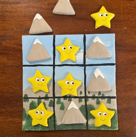 Clay Tic Tac Toe Board , 342 West Riverside Dr, Estes Park, CO, 11 June ...