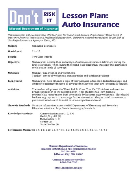 Image result for Insurance Services Lesson