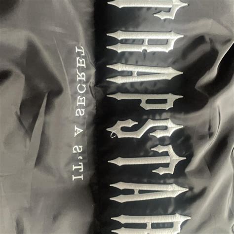 trapstar puffer Barcode for authentication Reliable... - Depop