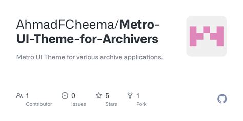 Image result for Metro Themes Examples Using GitHub