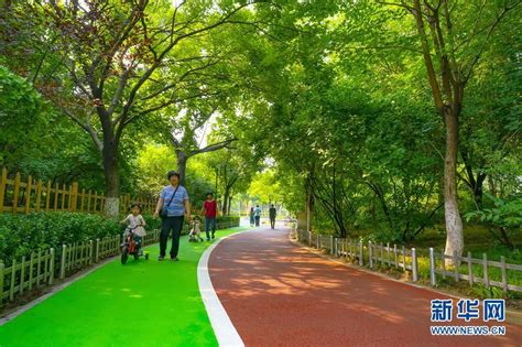 湖北襄阳：“城市绿心”享春光-人民图片网