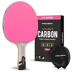 PRO-SPIN Ping Pong Paddles – ITTF Approved Professional Table Tennis ...