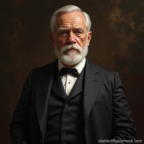 Realistic Portrait of Andrew Carnegie | Stable Diffusion Online