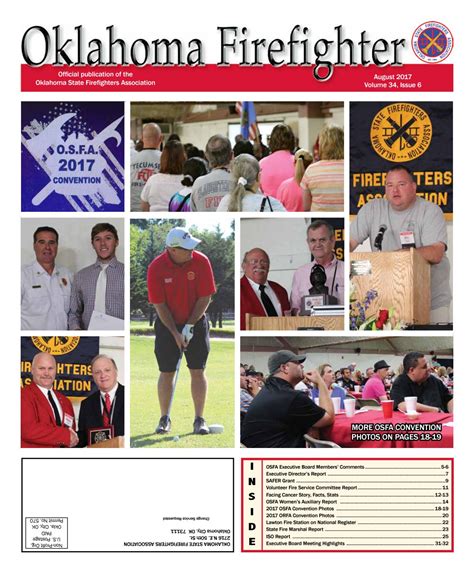 OKFF August 2017 by Oklahoma State Firefighters Assoc - Issuu