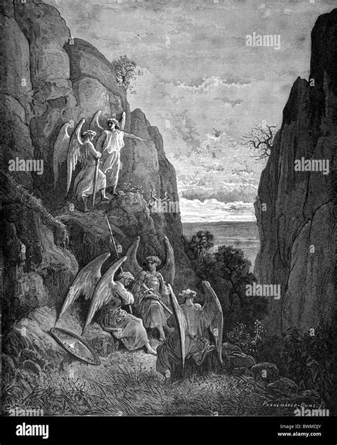 Uriel archangel archangels Black and White Stock Photos & Images - Alamy